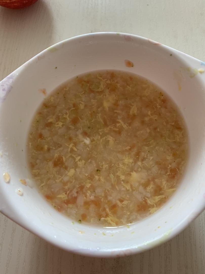 婴儿辅食番茄鸡蛋南瓜粥