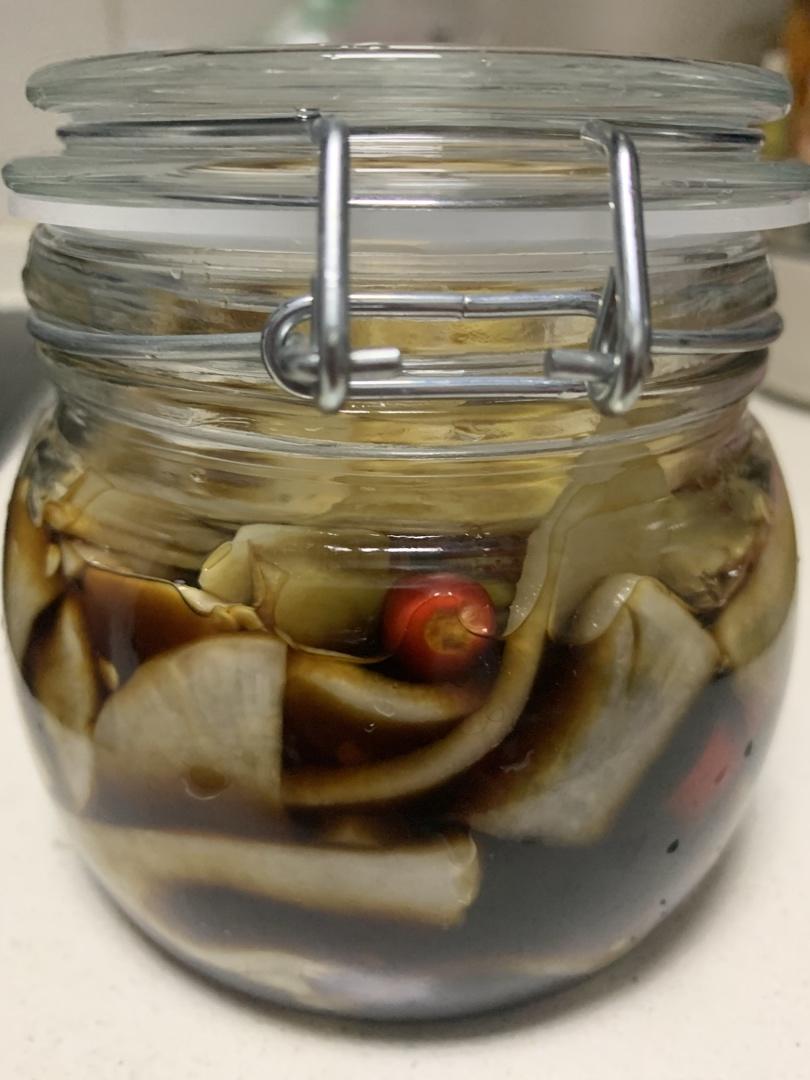 三步爽口酸酸辣辣腌萝卜片小咸菜