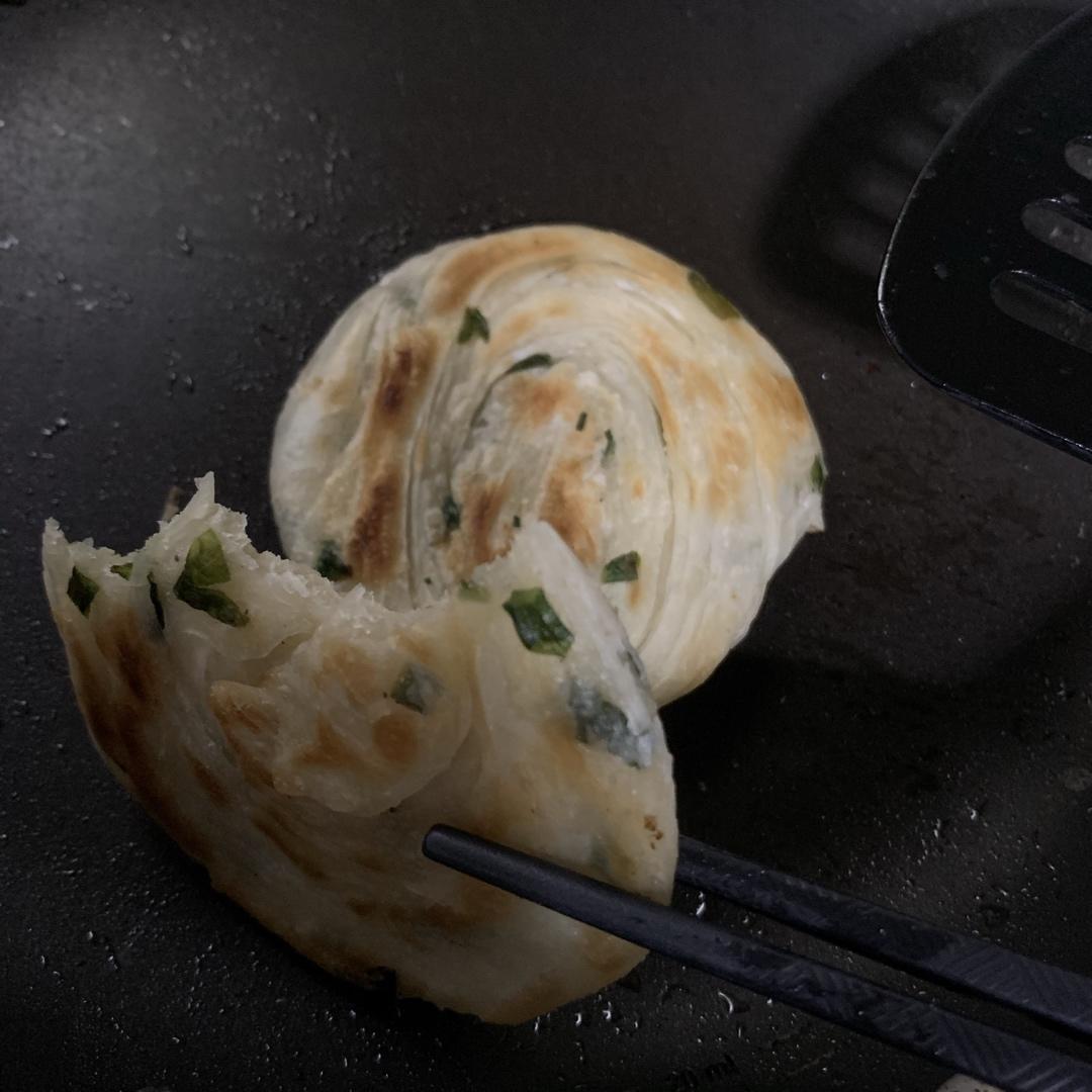 快手懒人版葱油饼❗️㊙️简单易做❗️超级酥脆❗️