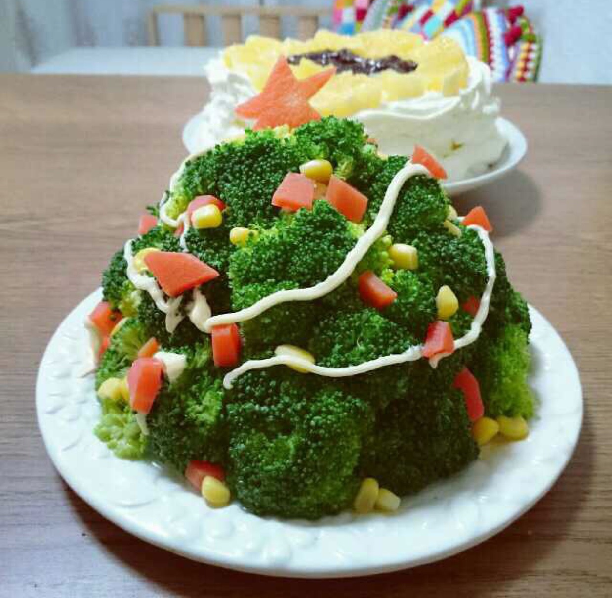 圣诞树沙拉