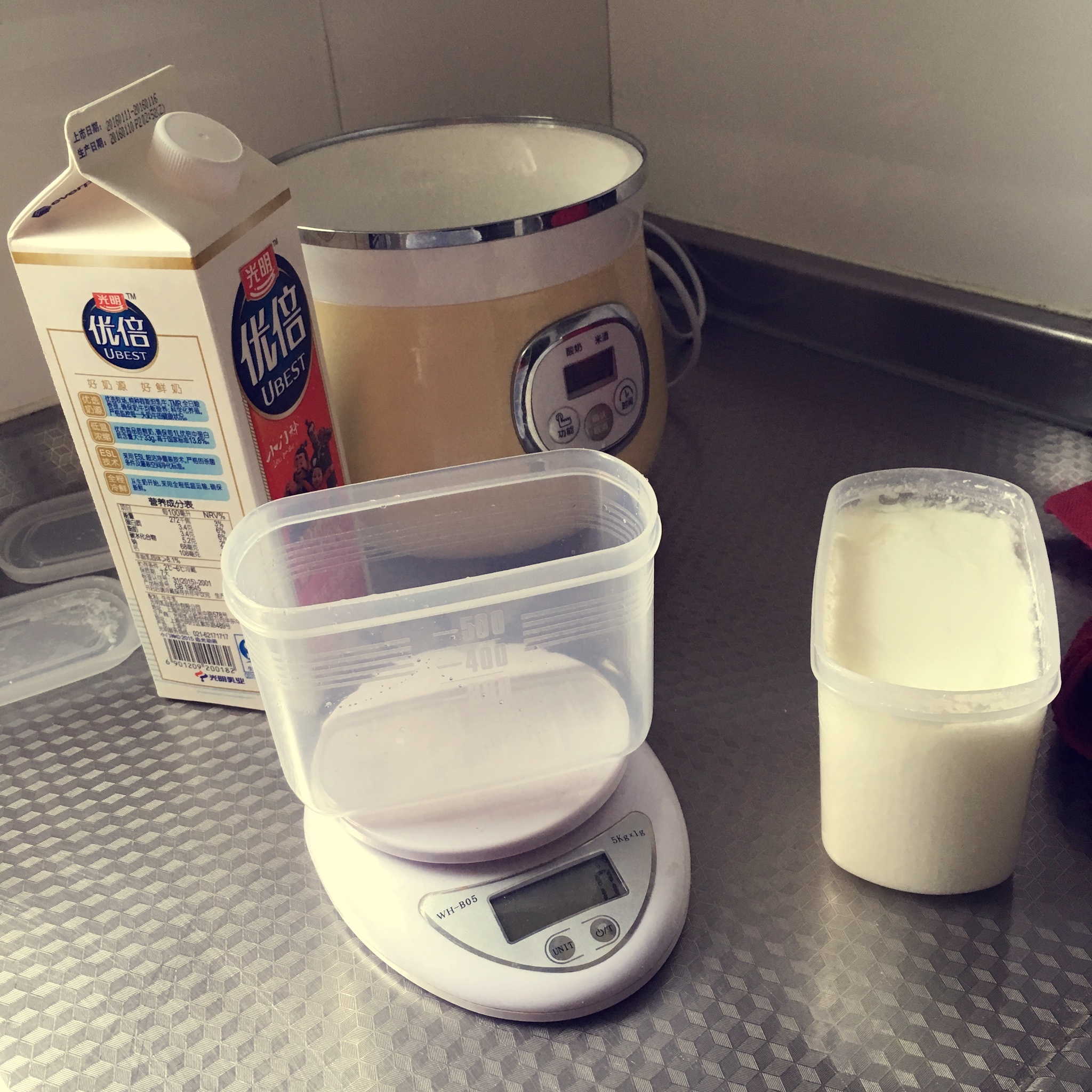 酸奶机做里海酸奶