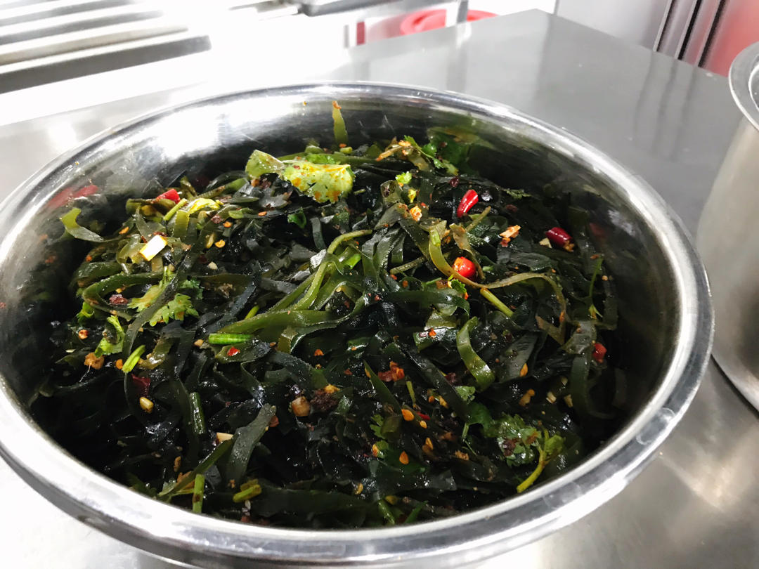 凉拌酸辣海带丝