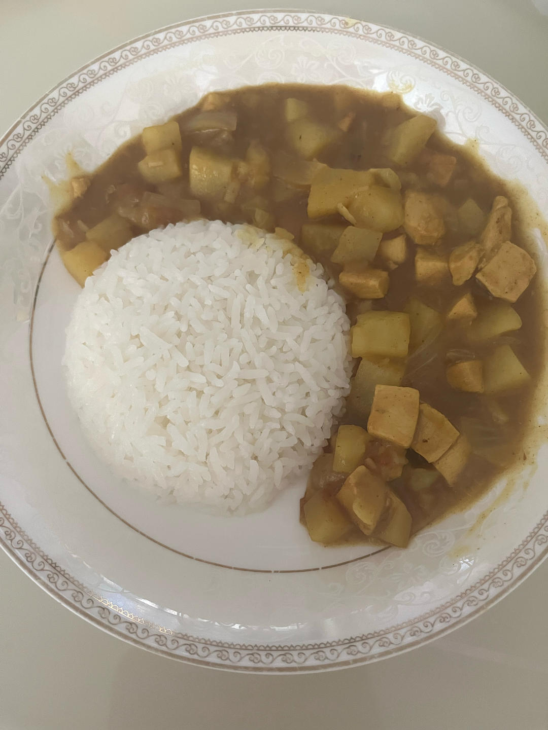 咖喱鸡肉饭
