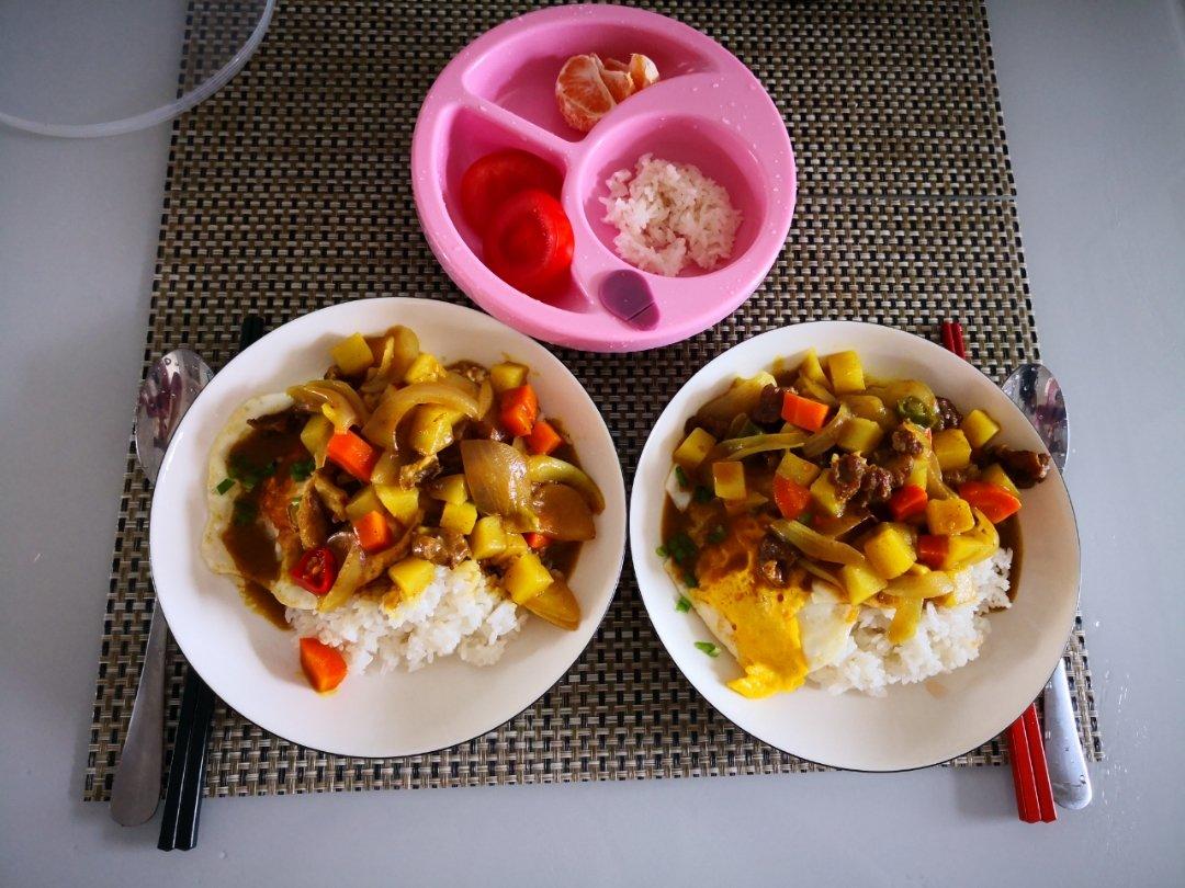 咖喱牛腩饭