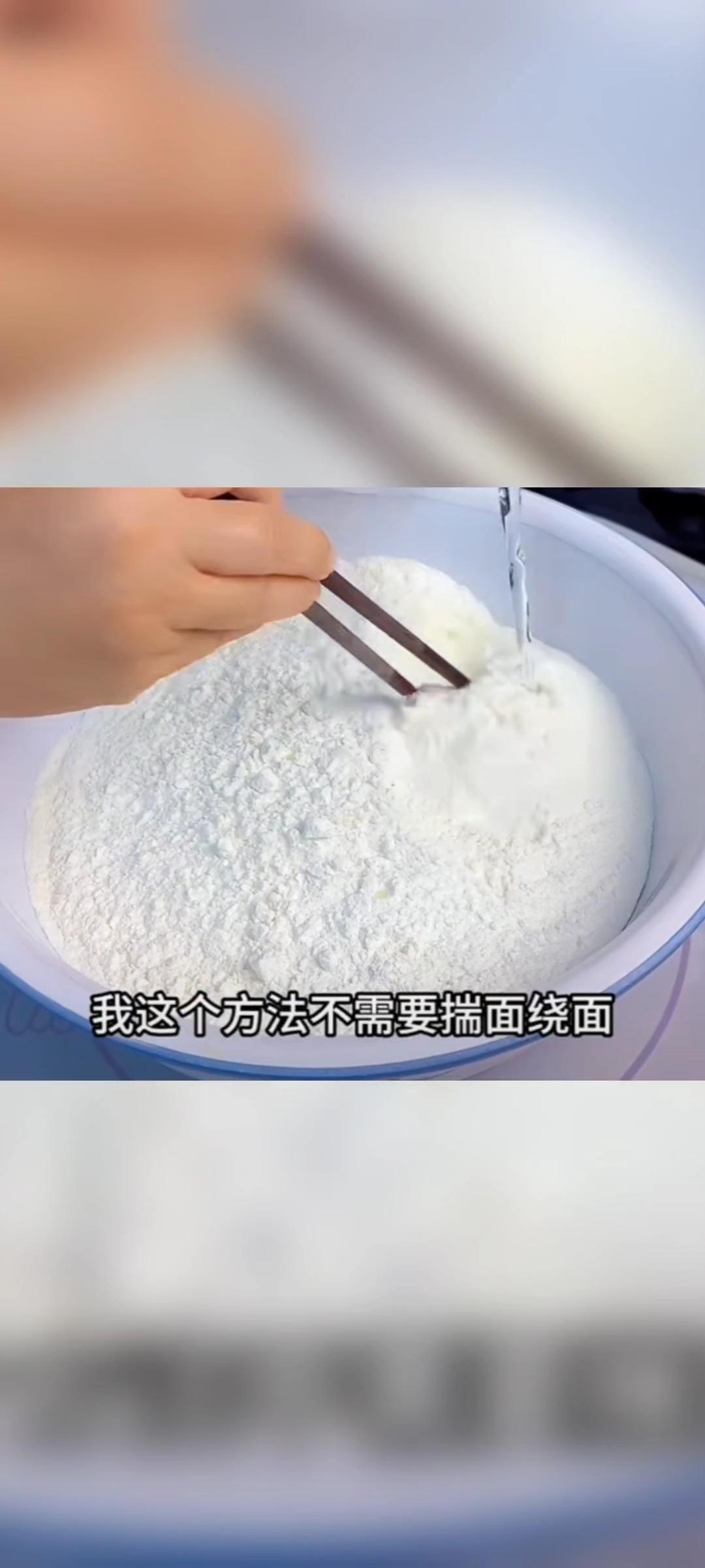 纯奶手撕吐司的做法 步骤1