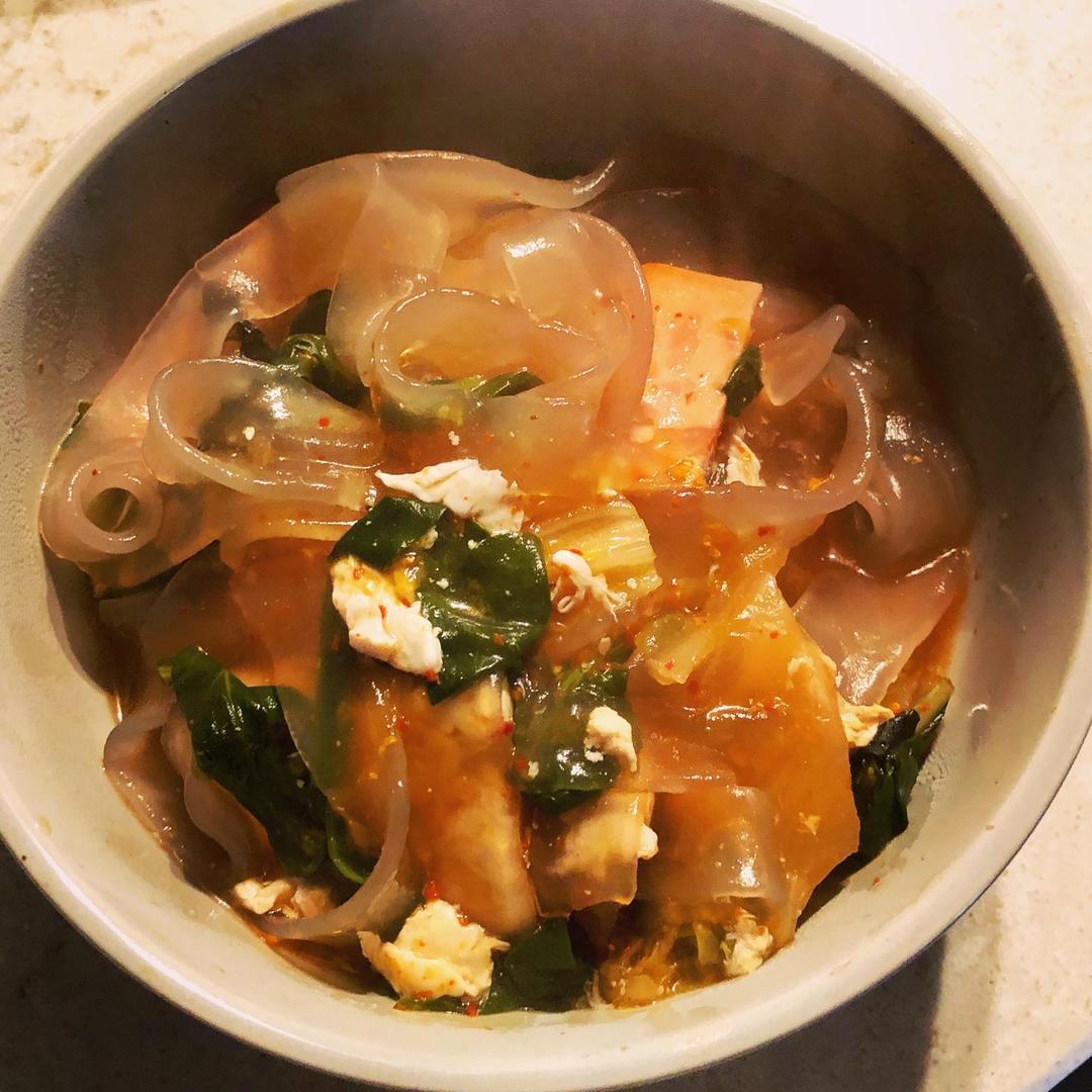 韩国泡菜豆腐锅