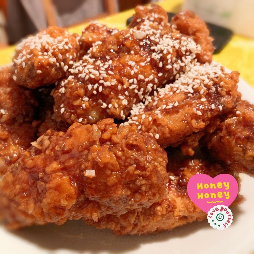 好吃到尖叫的韩国炸鸡，“韩式蜂蜜黄油炸鸡”