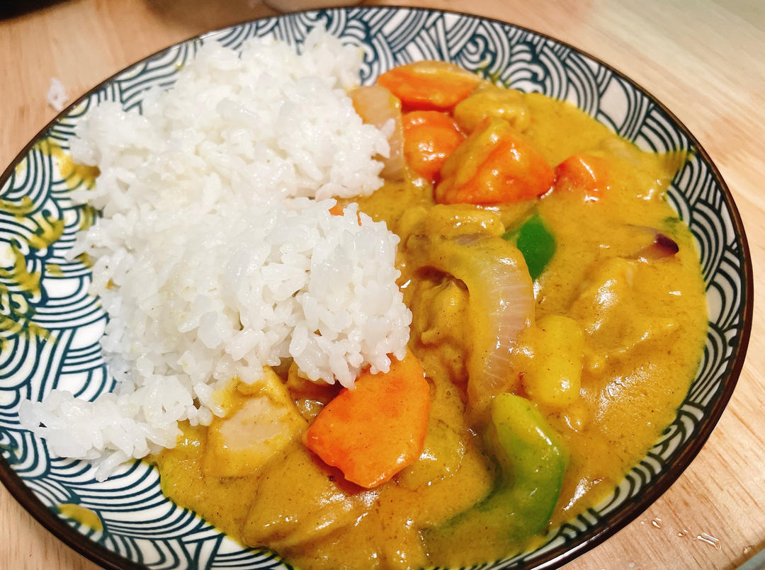 咖喱鸡肉饭