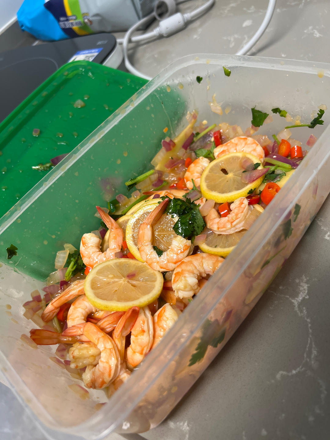 柠檬虾仁无敌好吃，一次绝对就爱上它！