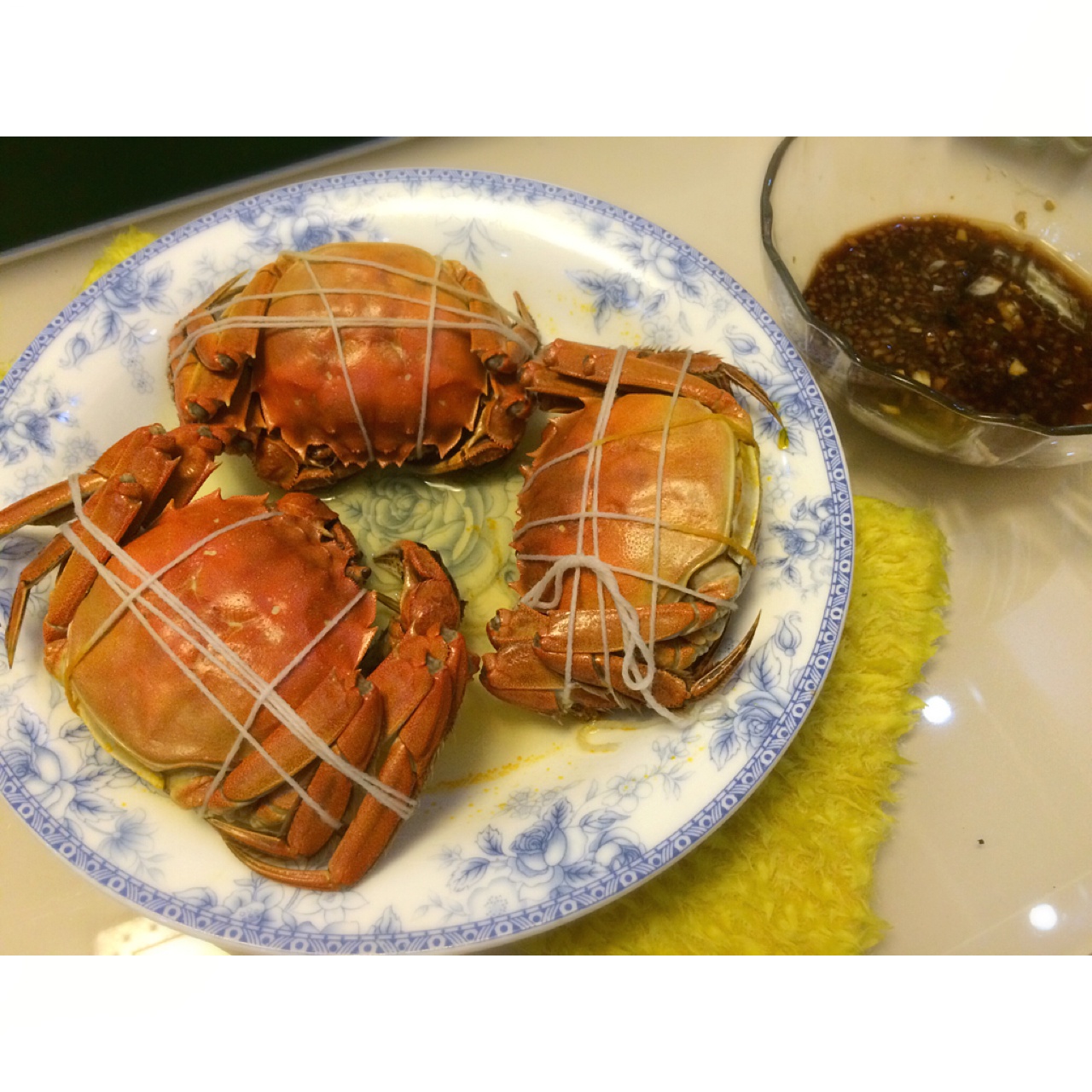 清蒸大闸蟹