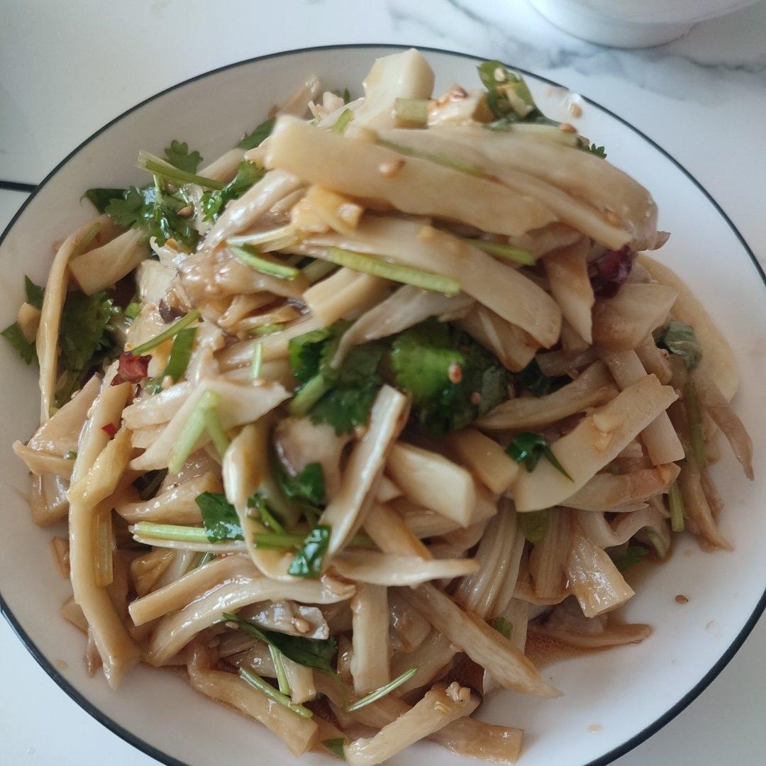 比吃肉还香的凉拌菜，酸辣杏鲍菇