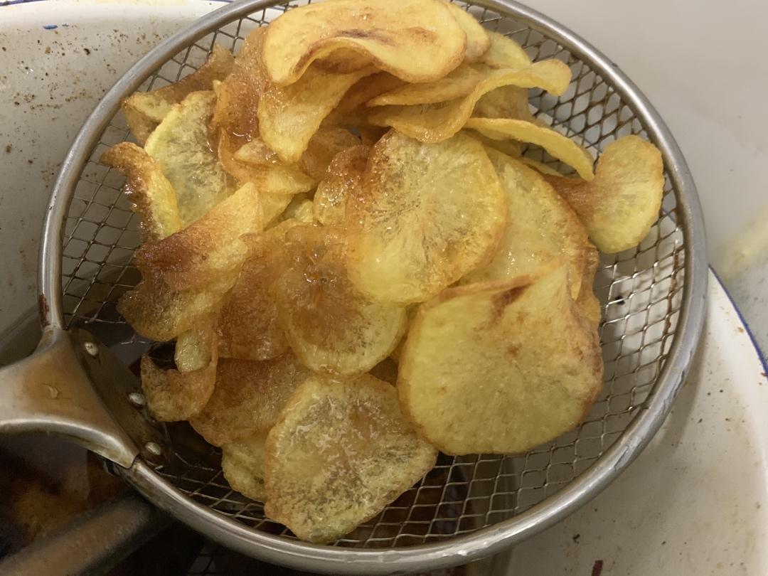 炸薯片