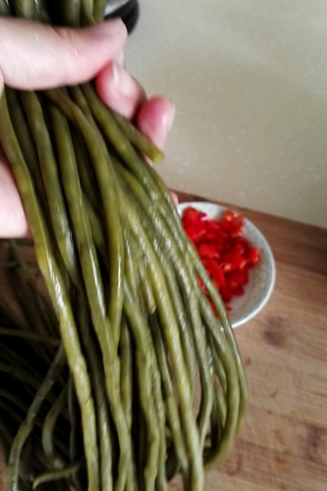 自制酸豆角