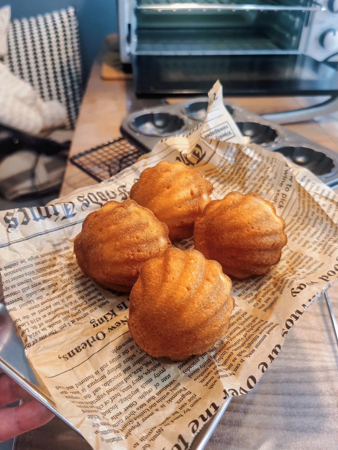 经典原味玛德琳蛋糕