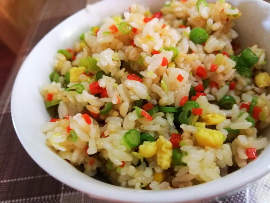 芦笋蛋炒饭