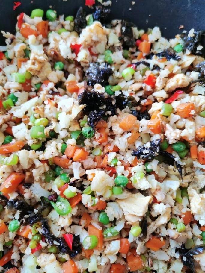 创意减脂餐：减脂花菜炒饭