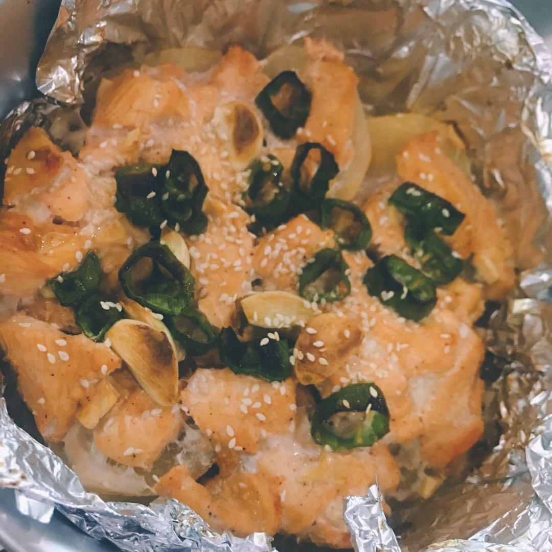 新奥尔良烤鸡腿土豆