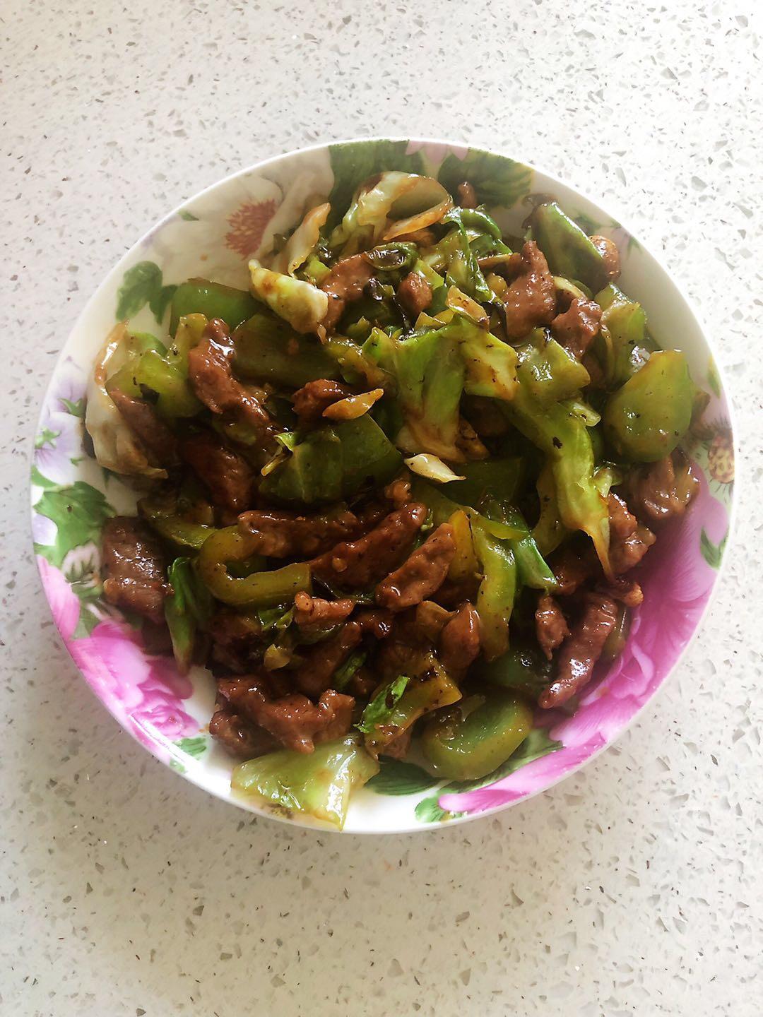 青椒牛柳