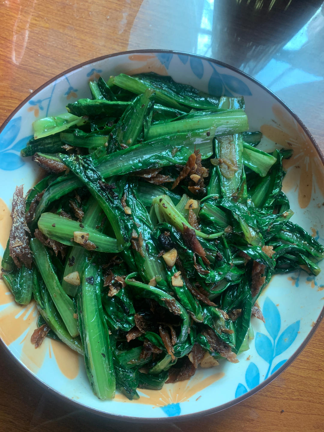 豆豉鲮鱼油麦菜