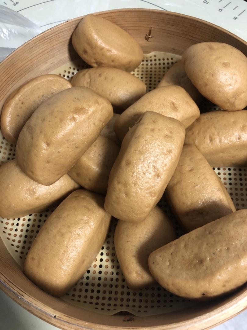 豆渣好去处--红糖豆渣馒头