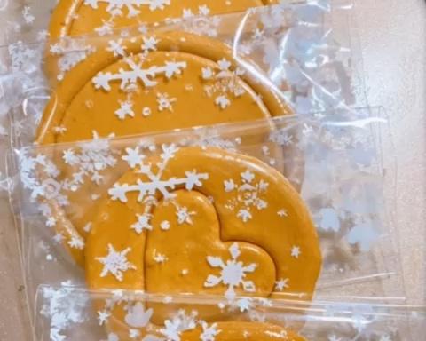 鱿鱼游戏 焦糖饼干