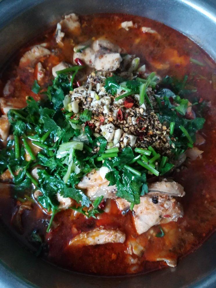 可儿-33做的家常水煮鱼