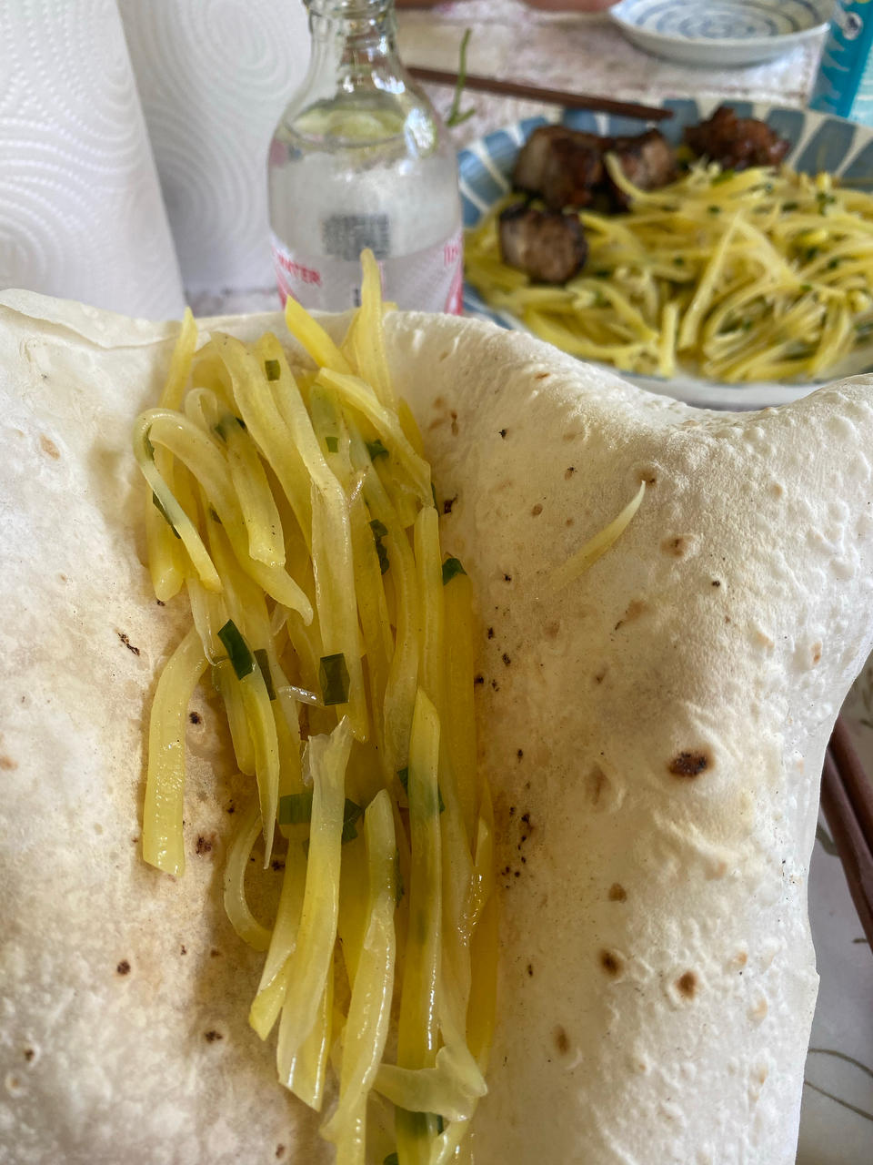 河南洛馍卷菜