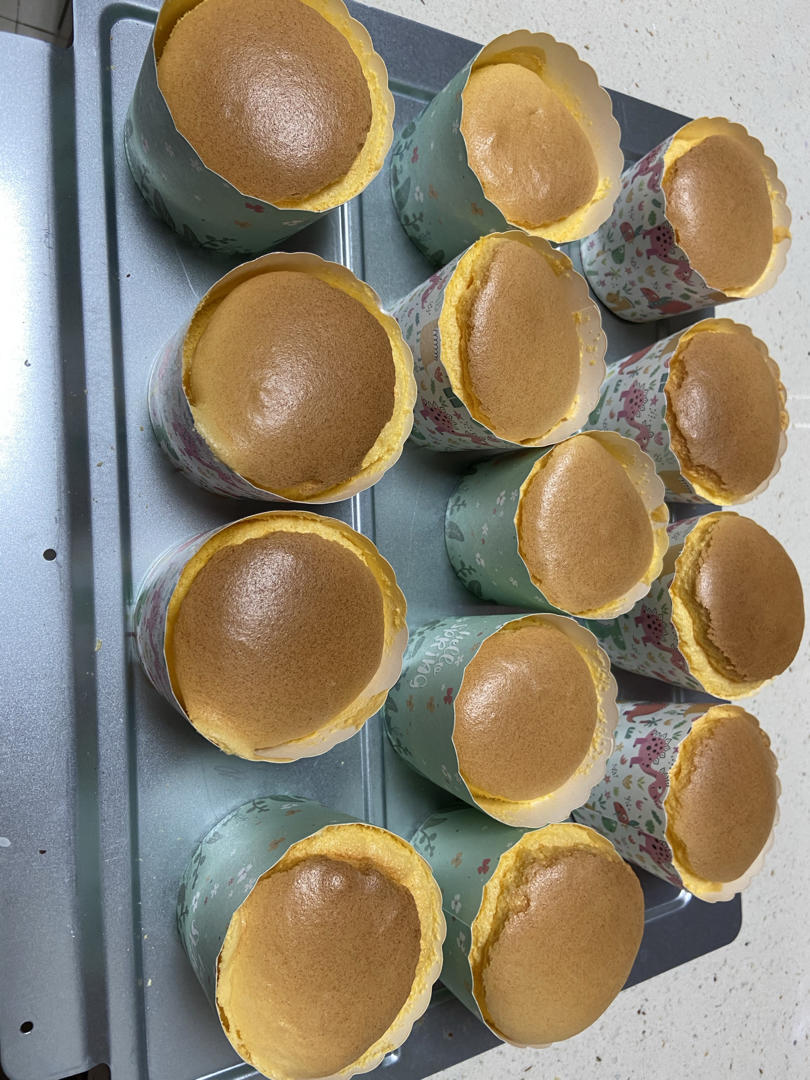 软糯杯子蛋糕不塌