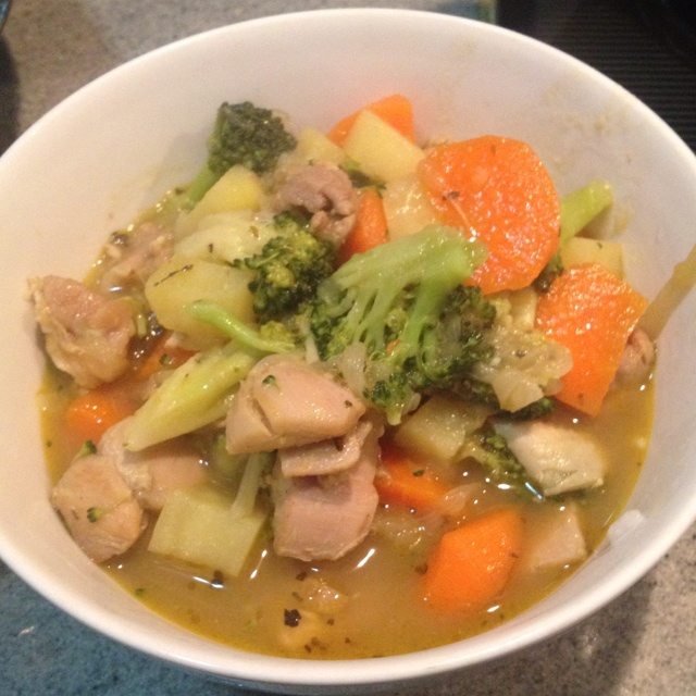 【曼食慢语】泰式绿咖喱鸡