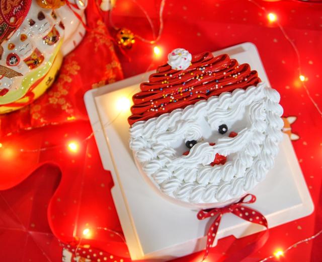圣诞老人裱花蛋糕