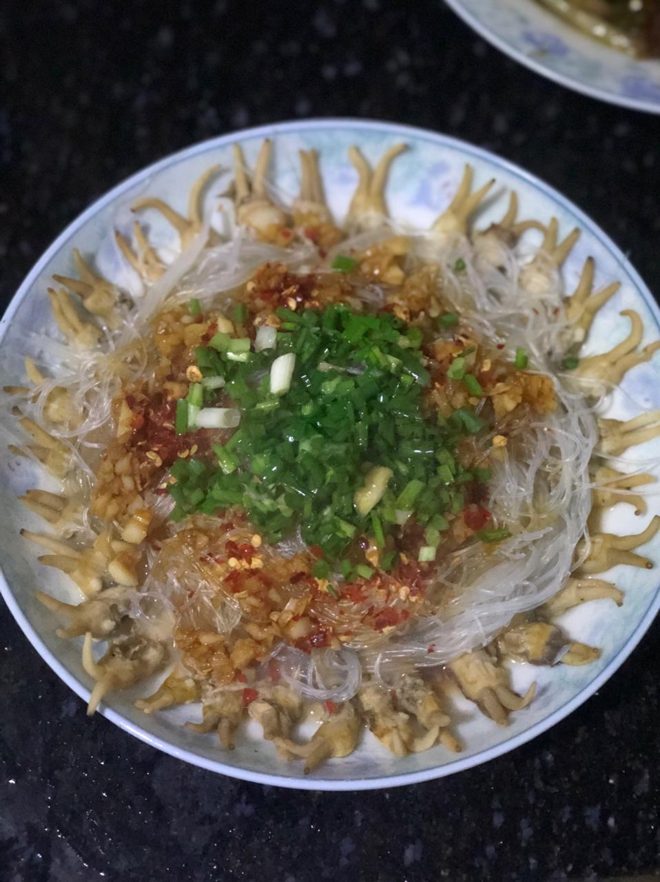 蒜蓉粉丝蒸蛏子