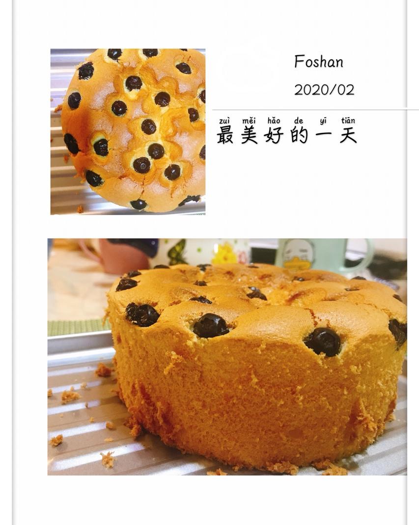 原味戚风蛋糕