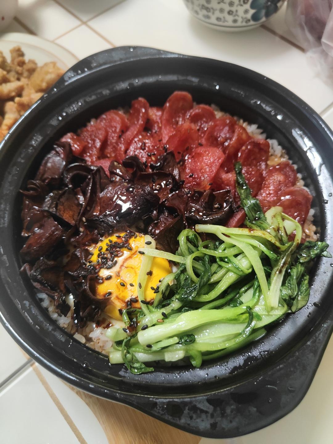 砂锅煲仔饭(出锅巴)
