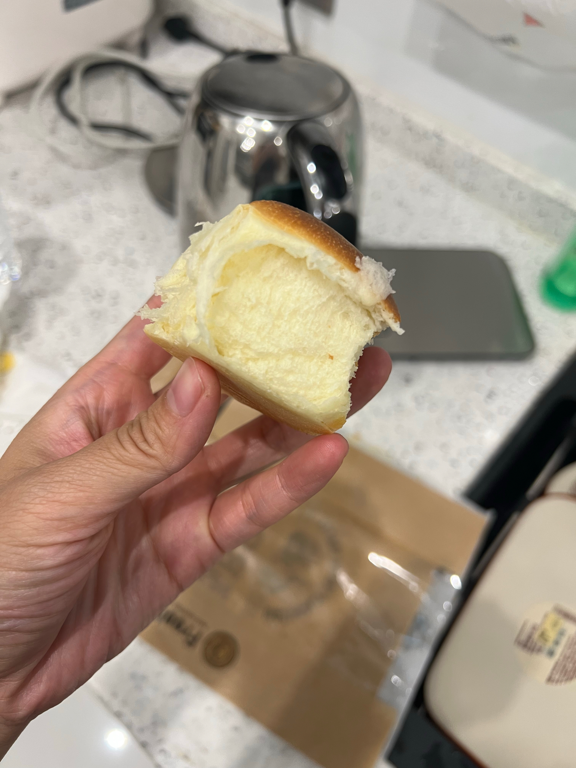 牛奶面包卷｜纯粹简单的奶香味儿