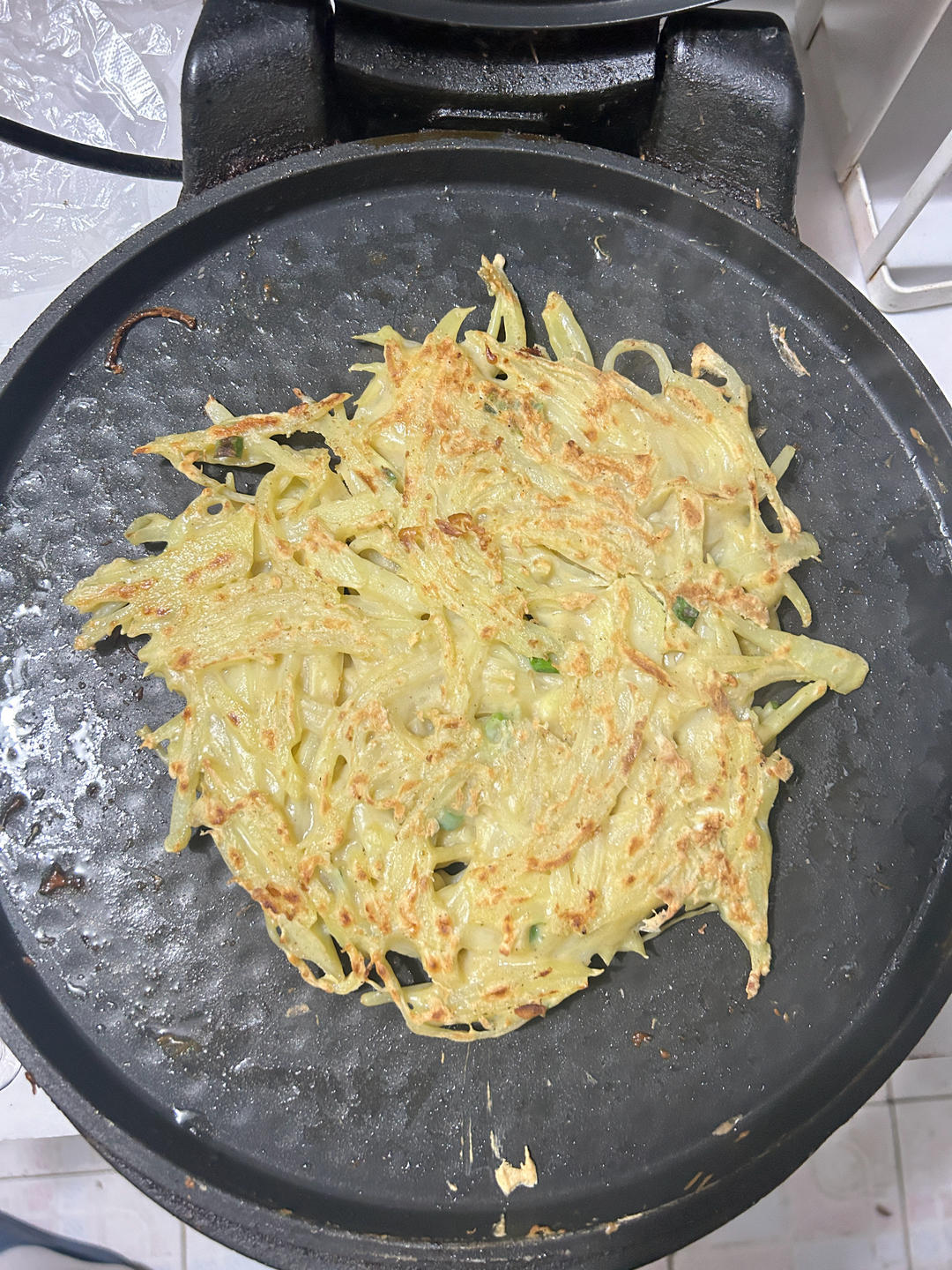 土豆饼(土豆胡萝卜丝饼)