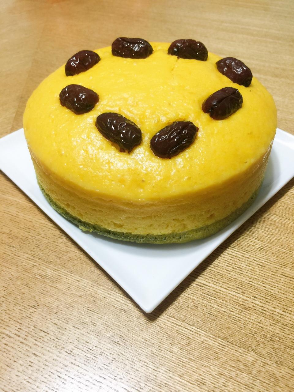南瓜发糕 Steamed Pumpkin Cake