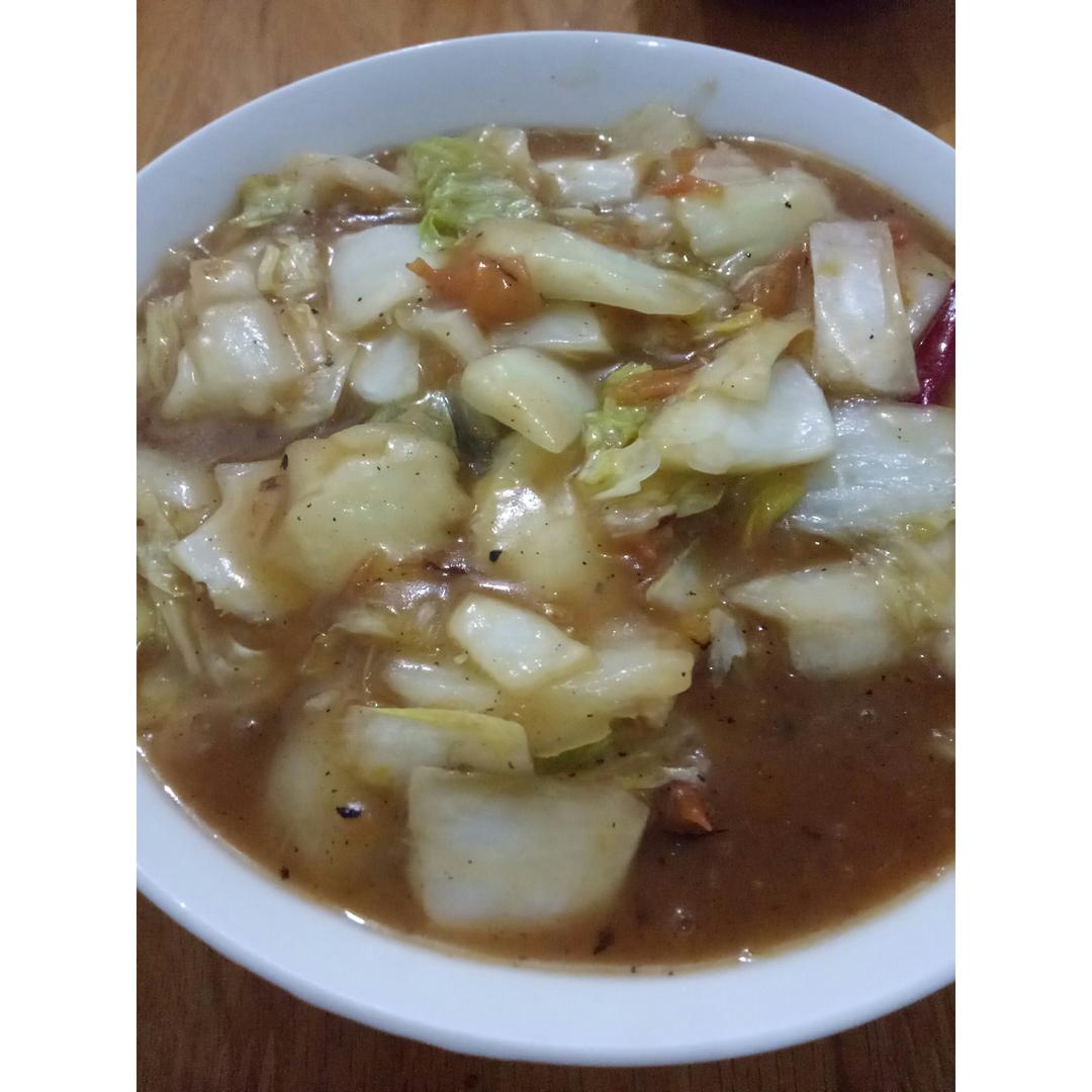 酸辣白菜（西红柿版）