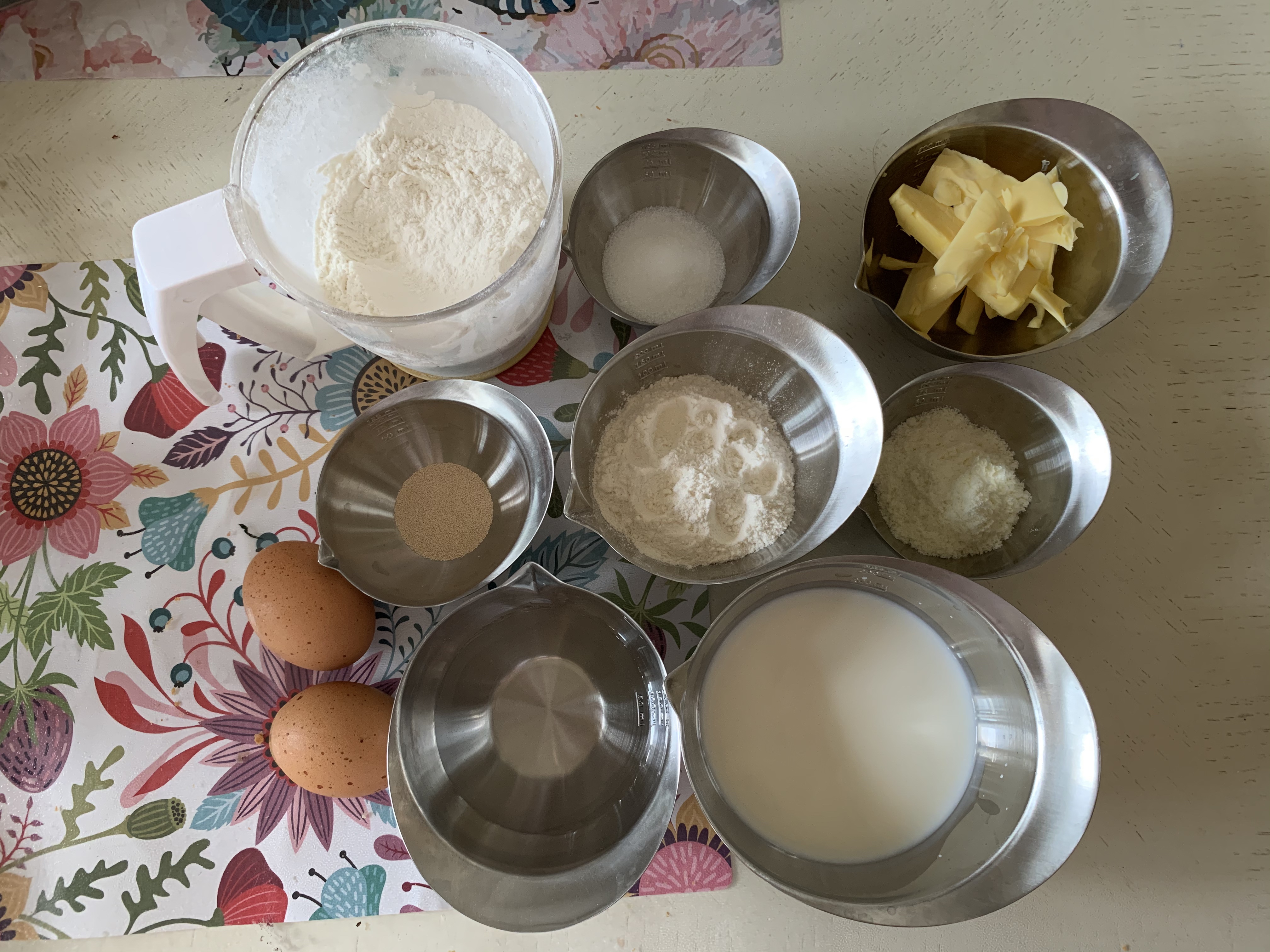 奶黄包的做法 步骤1