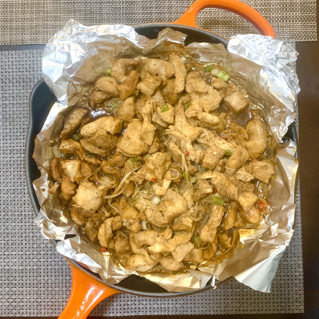 减脂餐—金针菇鸡胸肉