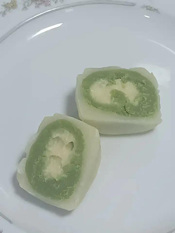 《Tinrry+》斑斓流心冰皮月饼（椰子和榴莲口味）