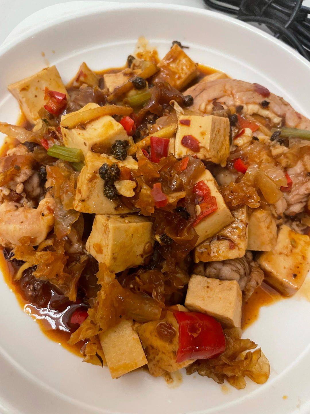 麻辣猪脑豆腐-川菜又一精髓