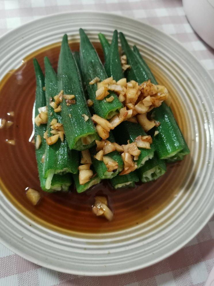 蒜蓉秋葵