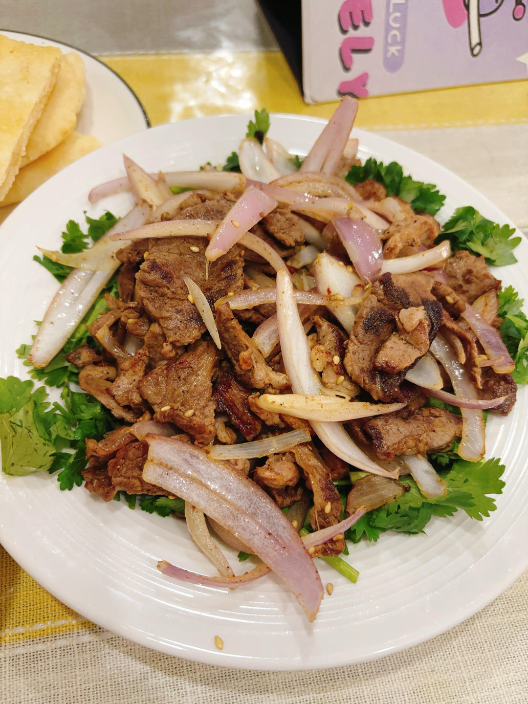 孜然羊肉片