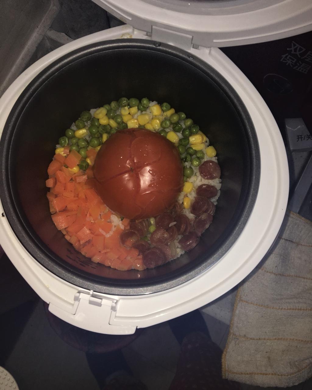 【电饭锅】一只番茄饭 番茄拌饭