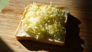香煎西芹鸡肉沙拉三明治 Grilled chicken & celery salad sandwich的做法 步骤9