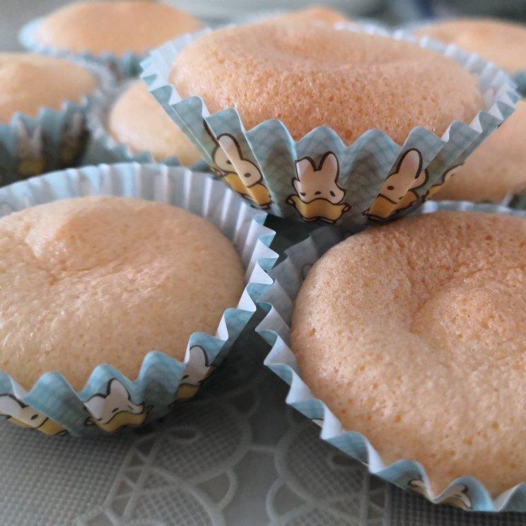 纸杯蛋糕 8寸戚风蛋糕的量