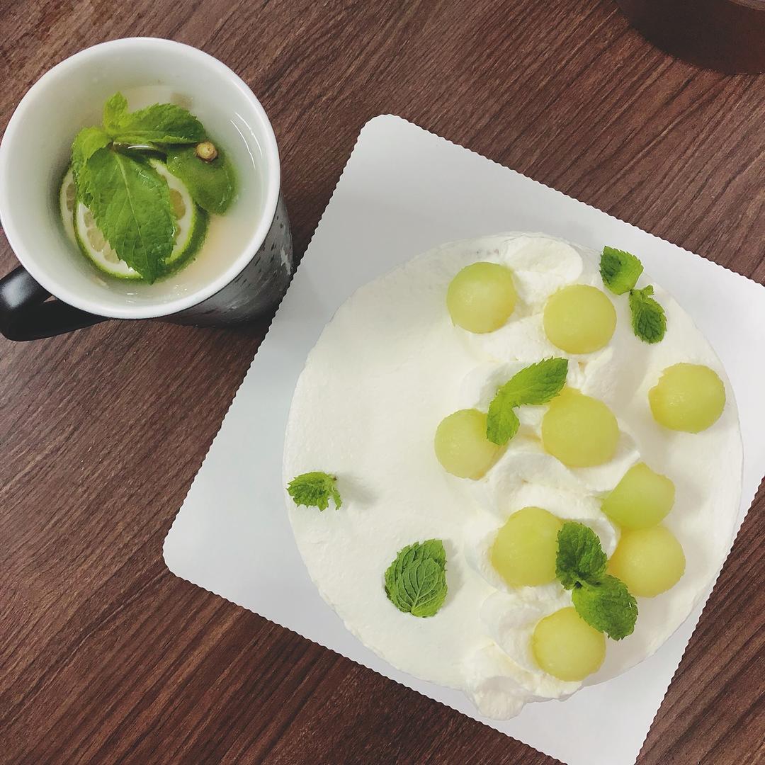 【福田淳子】哈密瓜鲜奶油蛋糕