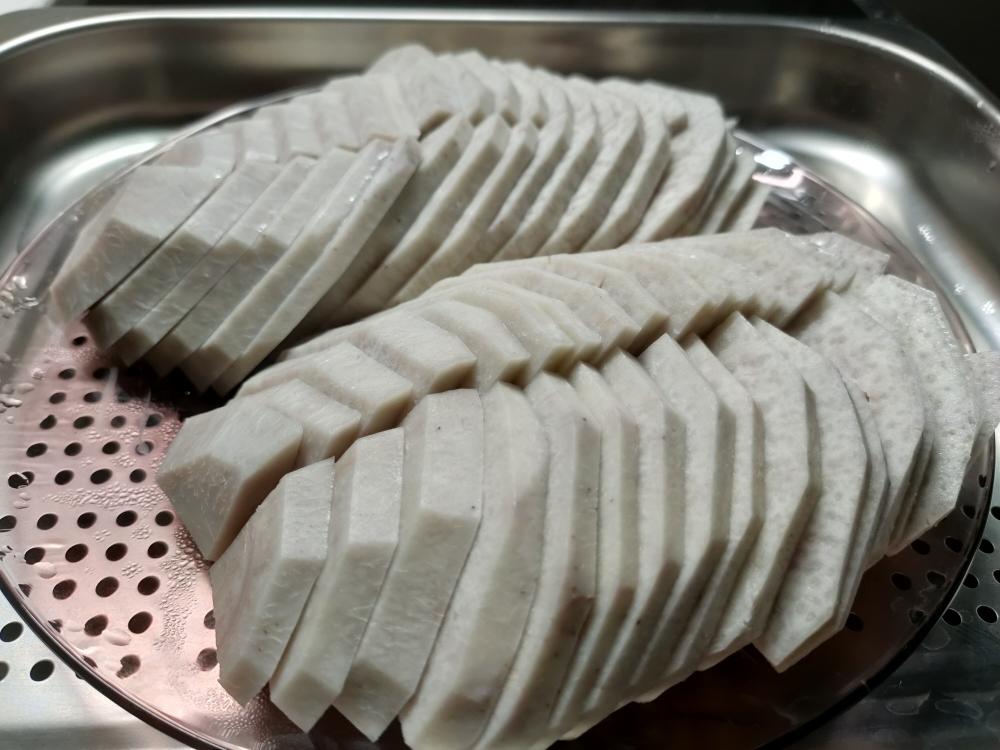 蒸芋头--蒸箱版