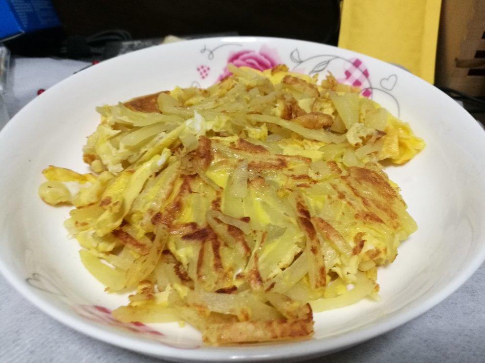 土豆鸡蛋饼