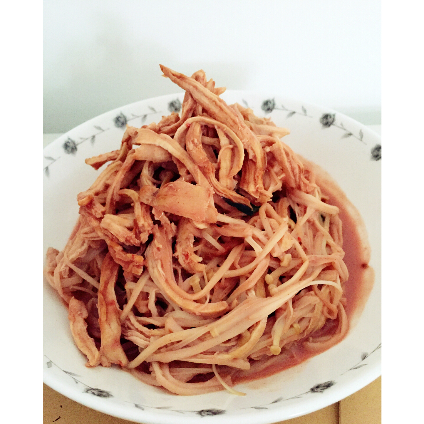 腐乳鸡丝